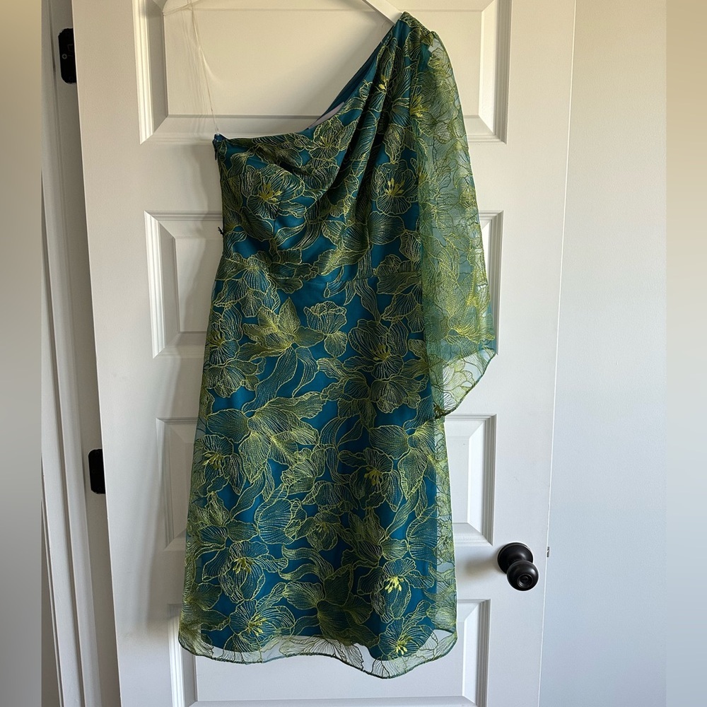 Nwot Js Collections - Asymmetric Embroidered Even… - image 4